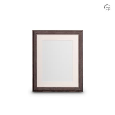 Houten fotolijst zwart — groot formaat (foto 20 × 25 cm)