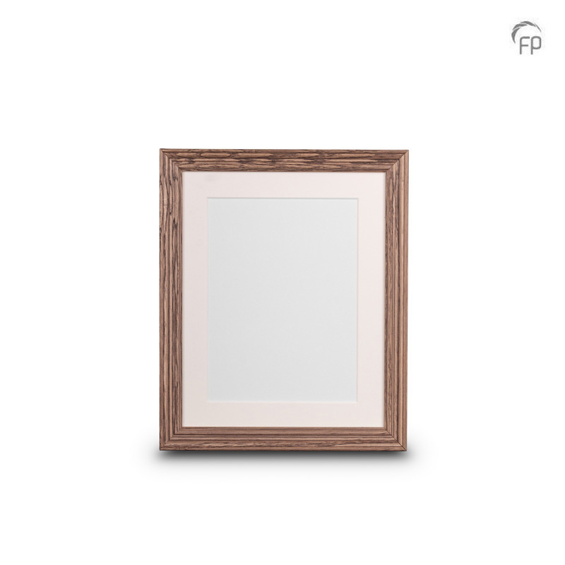 Houten fotolijst donker eiken — groot formaat (foto 20 × 25 cm) - view 1