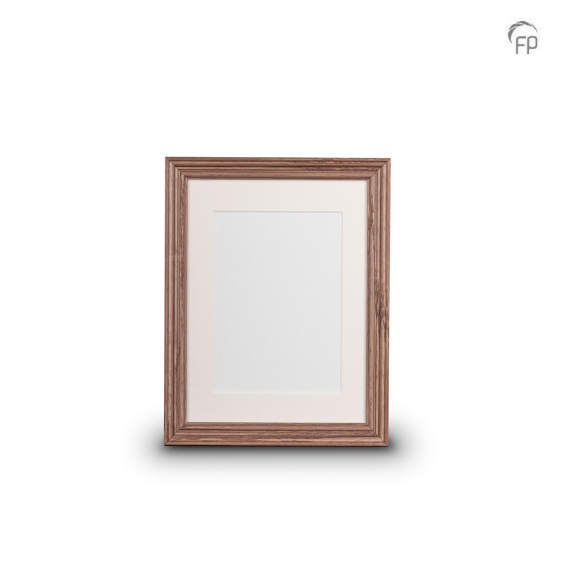 Houten fotolijst donker eiken — medium formaat (foto 18 × 24 cm) - view 1