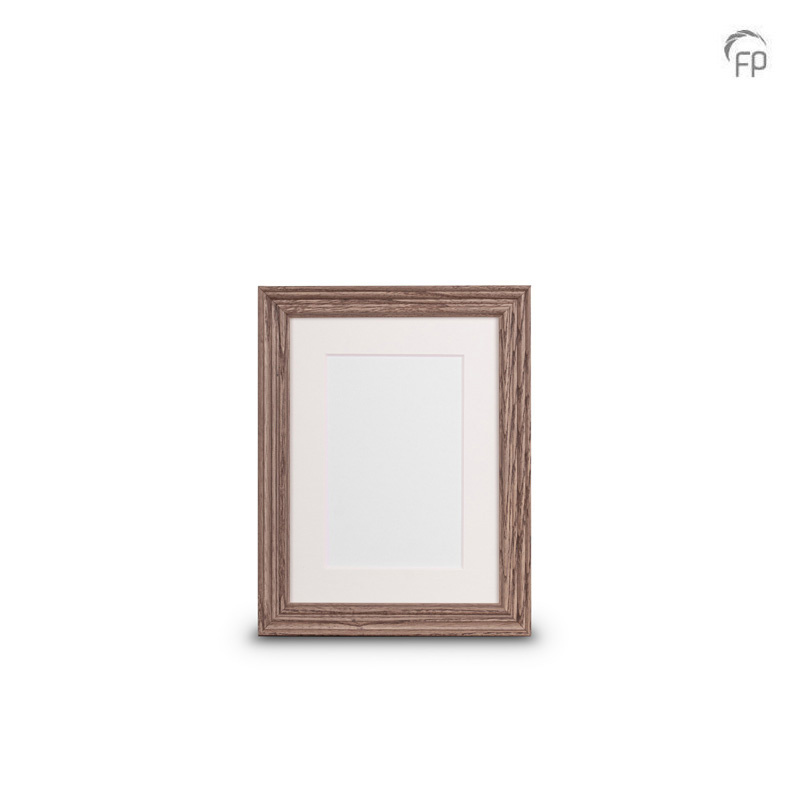 Houten fotolijst donker eiken — klein formaat (foto 15 × 20 cm) - view 1
