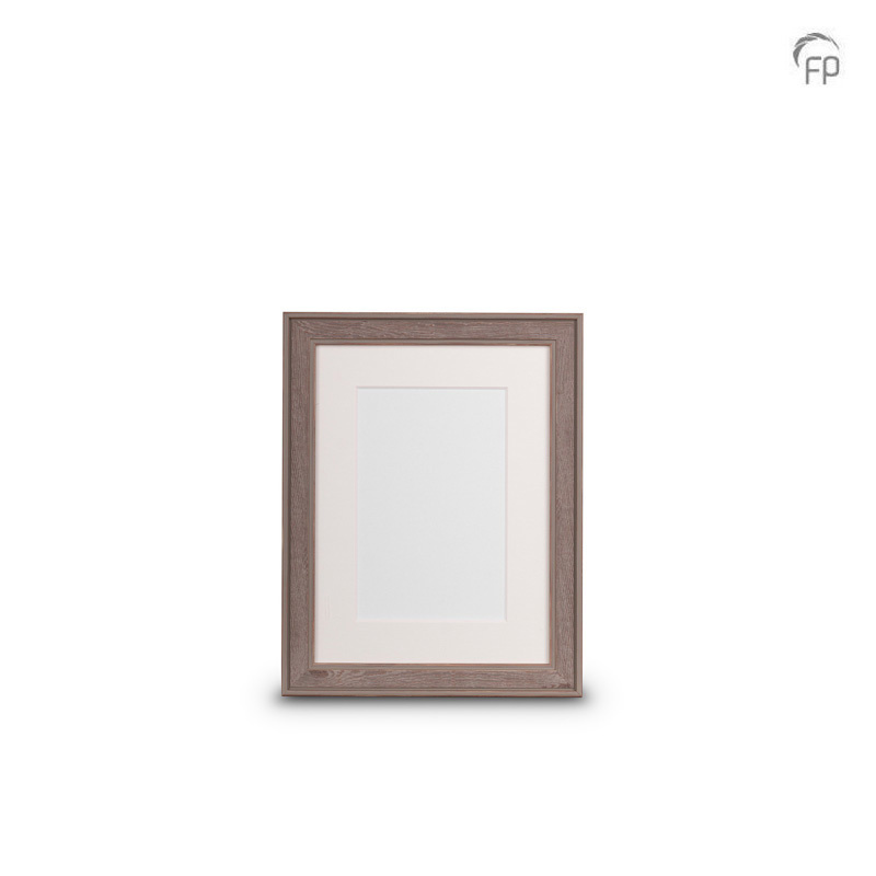 Houten fotolijst bruin — klein formaat (foto 15 × 20 cm) - view 1