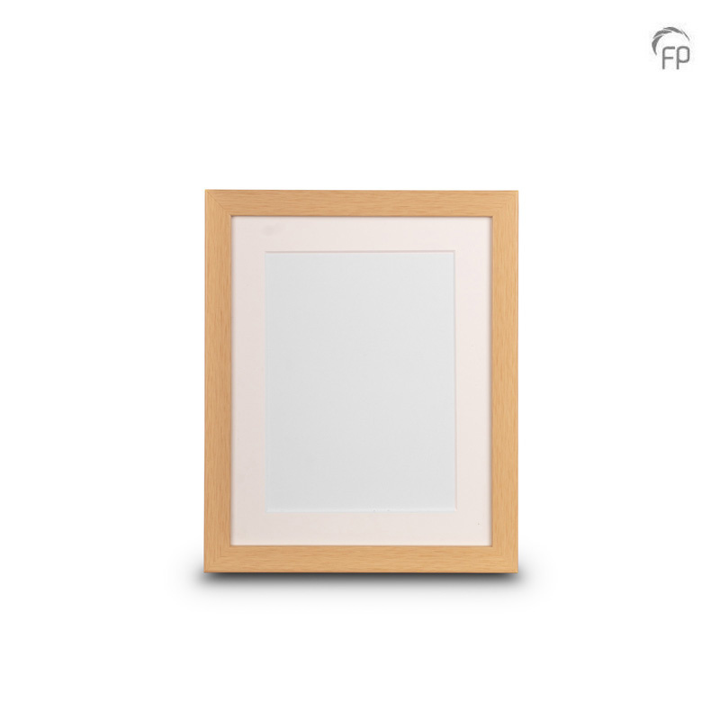 Houten fotolijst naturel — groot formaat (foto 20 × 25 cm) - view 1