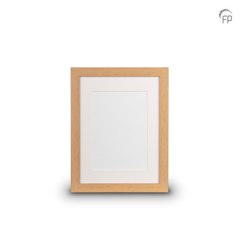 Houten fotolijst naturel — medium formaat (foto 18 × 24 cm) - view 1