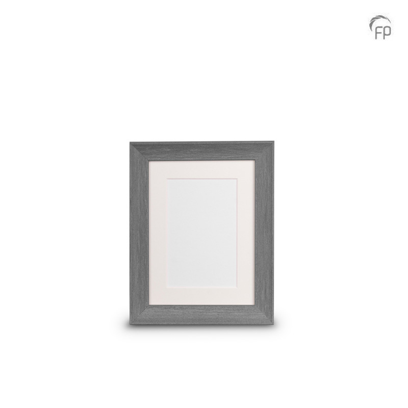 Houten fotolijst grijs — klein formaat (foto 15 × 20 cm) - view 1