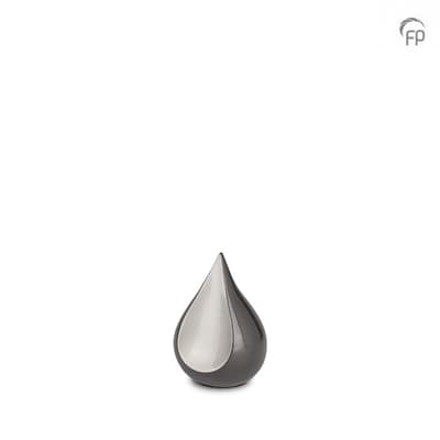 Urn Odyssee Druppel — grijs duotoon (volwassen)