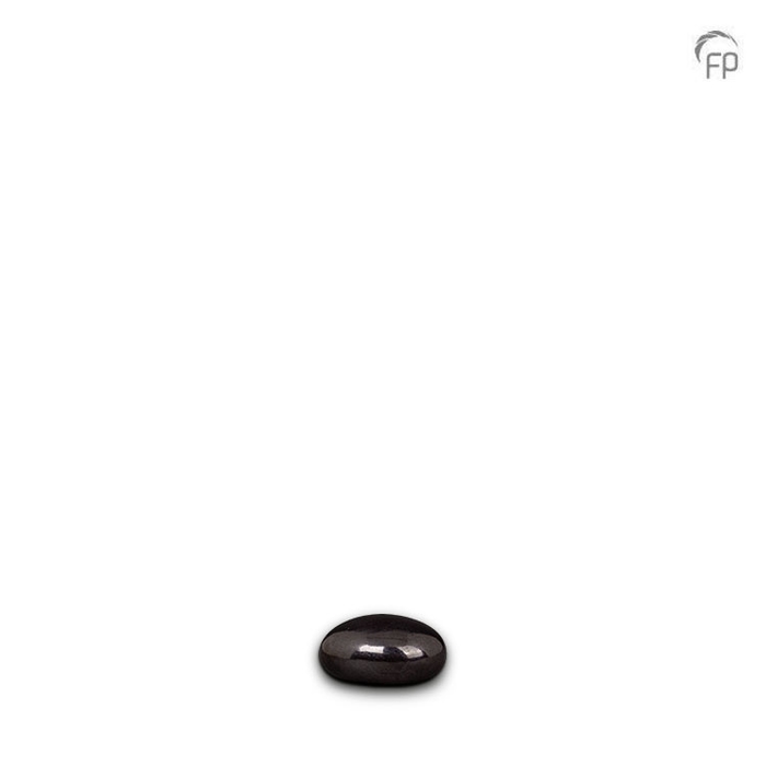 Glazen keepsake Lava stone — diep paars Boheems kristal - view 1