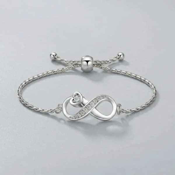 Infinity Urn Armband - Volledig verstelbaar | Zilverkleurig - Waardig Gedenkteken