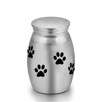 Mini Urn "Trouwe pootjes" - Waardig Gedenkteken