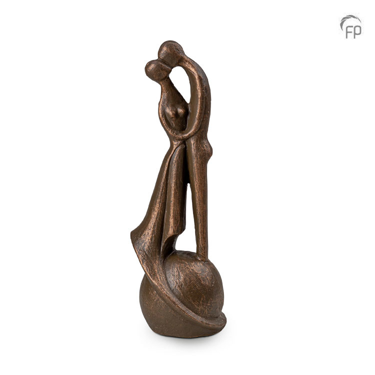 Urn I loved and lost you — bronskleurig keramiek (smal, hoog) - view 1