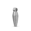 Assieraden Specialist - Ashanger Cilinder - Geborsteld en Robuust - 925 Sterling Zilver