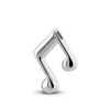 Assieraden Specialist - Ashanger Lange Muzieknoot - Subtiel en Stijlvol - 925 Sterling Zilver