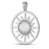Assieraden Specialist - Ashanger Zon - Zonvorm - Stralend en symbolisch - 925 Sterling zilver