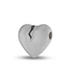 Assieraden Specialist - Gebroken Hart Bedel - 925 Sterling Zilver - Symbolische Herinnering